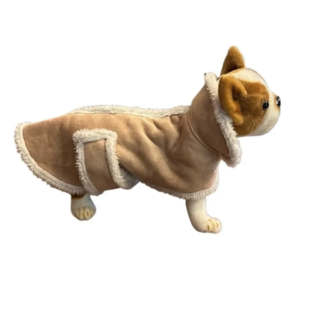Doggie Shearling Jacket Sz M